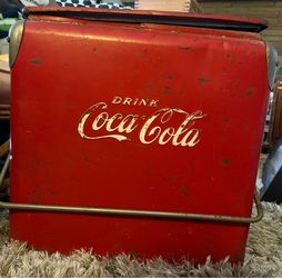 Vintage Coca Cola cooler