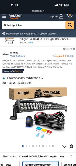 42in Led Light Bar