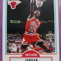 1990 FLEER #26 MICHAEL JEFFREY JORDAN (ERROR MISPRINT)