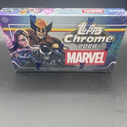 2026 Topps Chrome Marvel Hobby Box