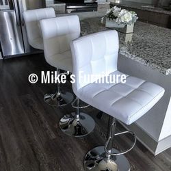  New Adjustable Bar Stools, barstools, barstool, bar stool, Sillas, chair, chairs, cadeiras (5 Colors: Black, White, Gray, Red, brown) 