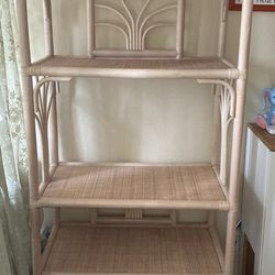 Rattan Book Shelf 