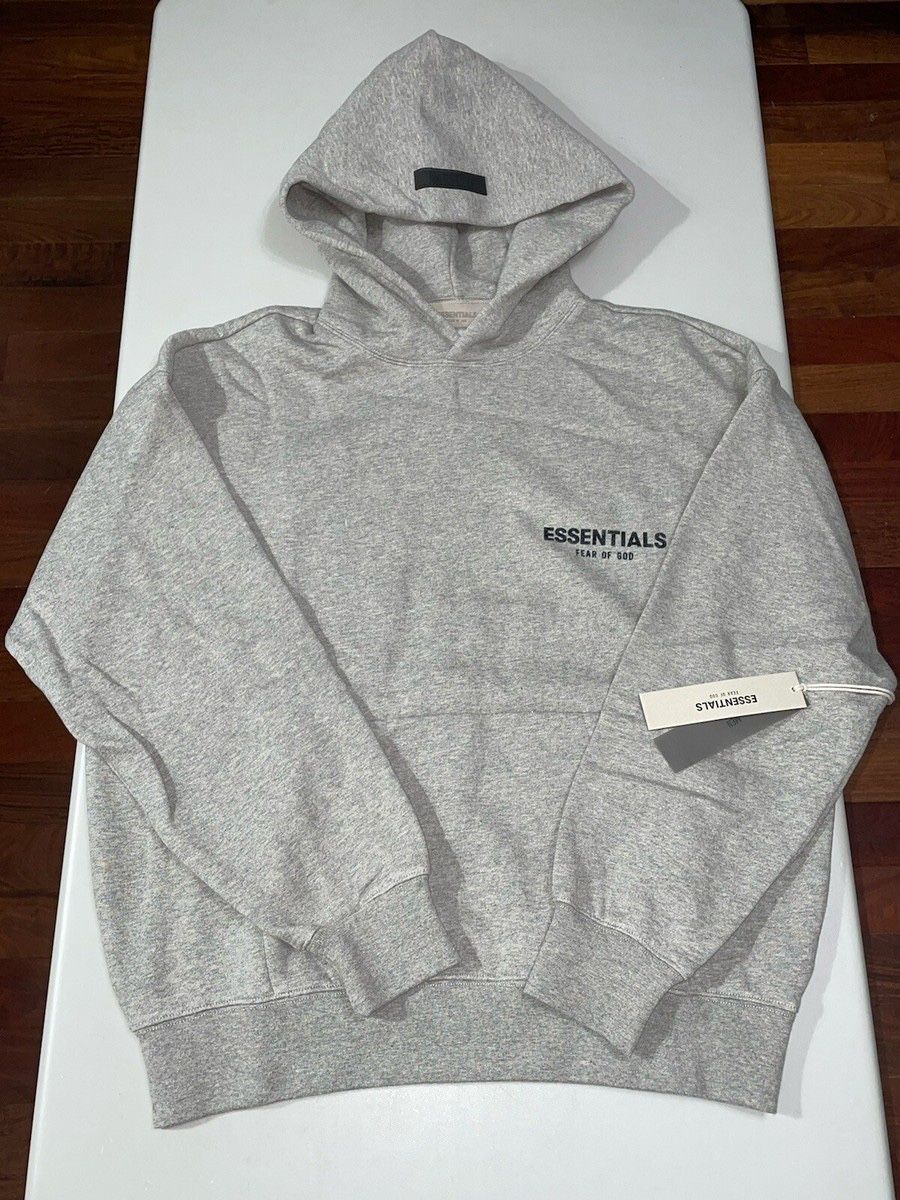 Dark Oat Essentials hoodie