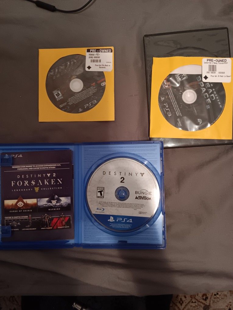 Assorted Ps4/ps3 Games