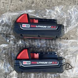 Milwaukee M18 2.0 Batteries