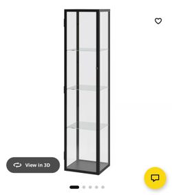 IKEA BLÅLIDEN Glass Display Cabinet