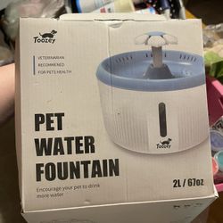 Pet Water Fountain 