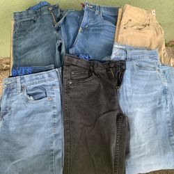 Size 10 De Niño Levis Perfecta Condicion 