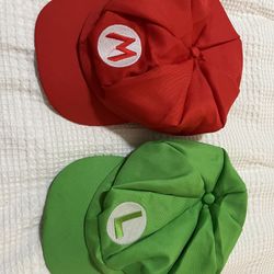 Mario And Luigi Hats