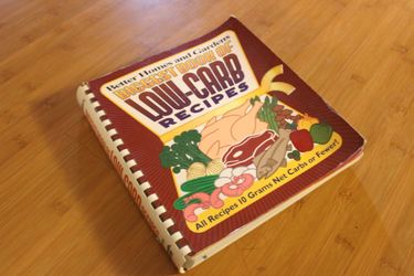Biggest book of low- carb recipes! Yum!