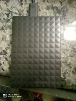 2TB Seagate external hard drive