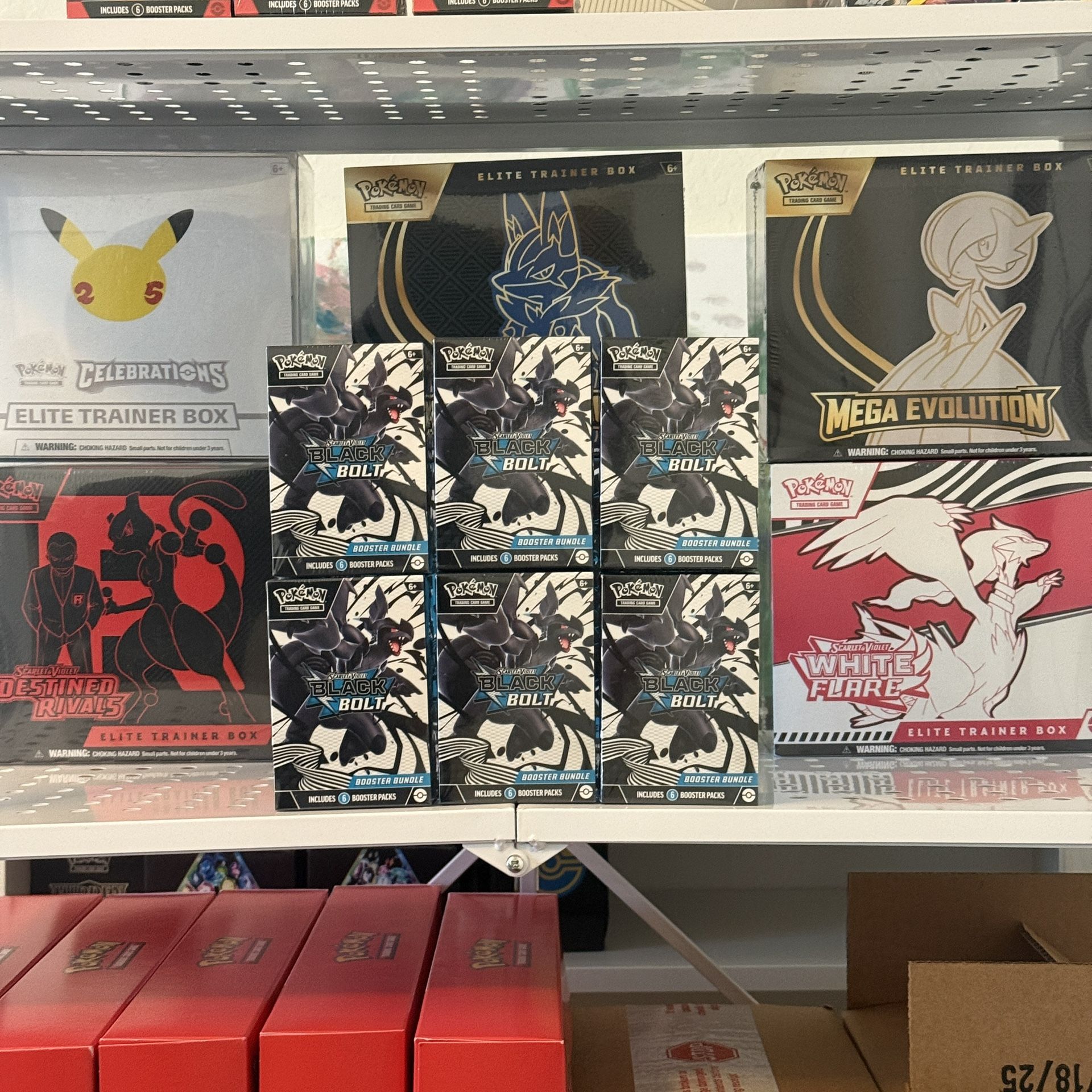 Pokemon - 6 Black Bolt Booster Bundles