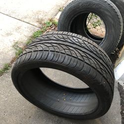 Semi-new Car Tires For Toyota Secoya Or Any Large Pickup Truck Or SUVs