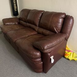 Leather Couch