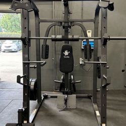 Smith Machine With Bench Included