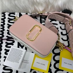 Marc Jacobs The Snapshot Crossbody Bag Rose