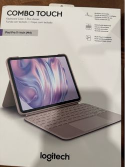 Logitech Combo Touch Keyboard Case for iPad Pro (M4 & M5). New in box