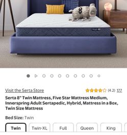 Twin size Serta Mattress