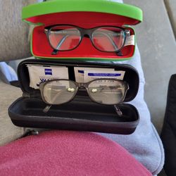 new kids glasses.  from eye glass wear. converse and Ray-ban