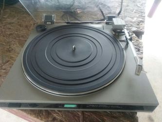 Vintage realistic record player