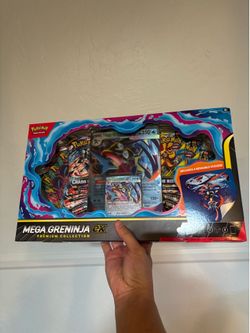 Pokemon Mega Greninja EX box (8x chaos rising packs)