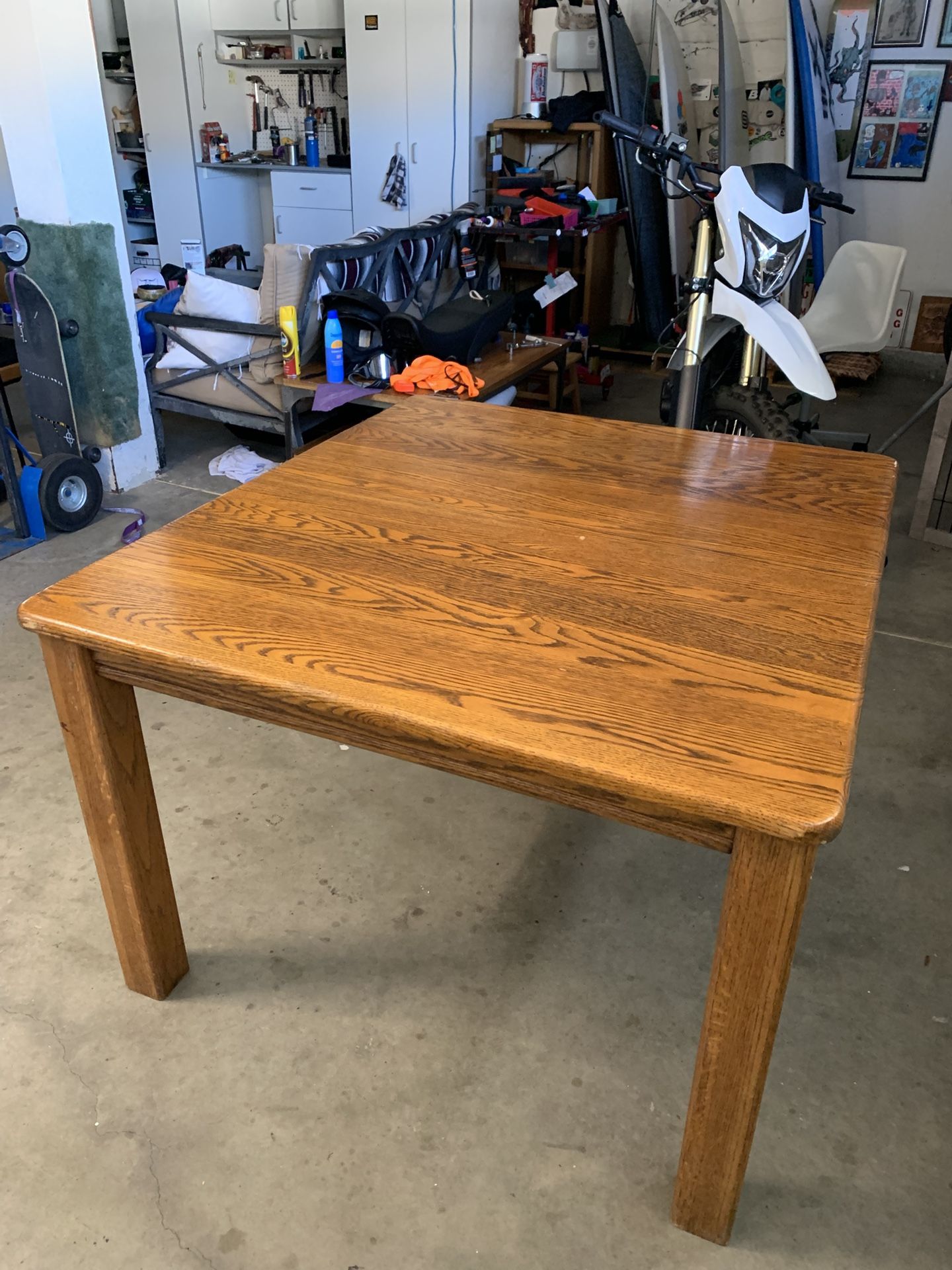 Oak Parsons Table