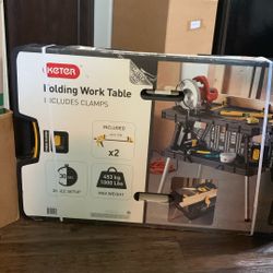 Keter Folding Work Table
