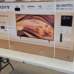 55” Sony Tv Smart 4k HDTV In Box 6 Month Warranty Free Delivery. 