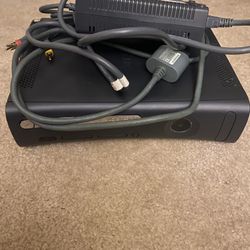 Xbox 360 Black Elite  No Controller All Wores 