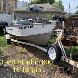 1983 Blue Fin 600
