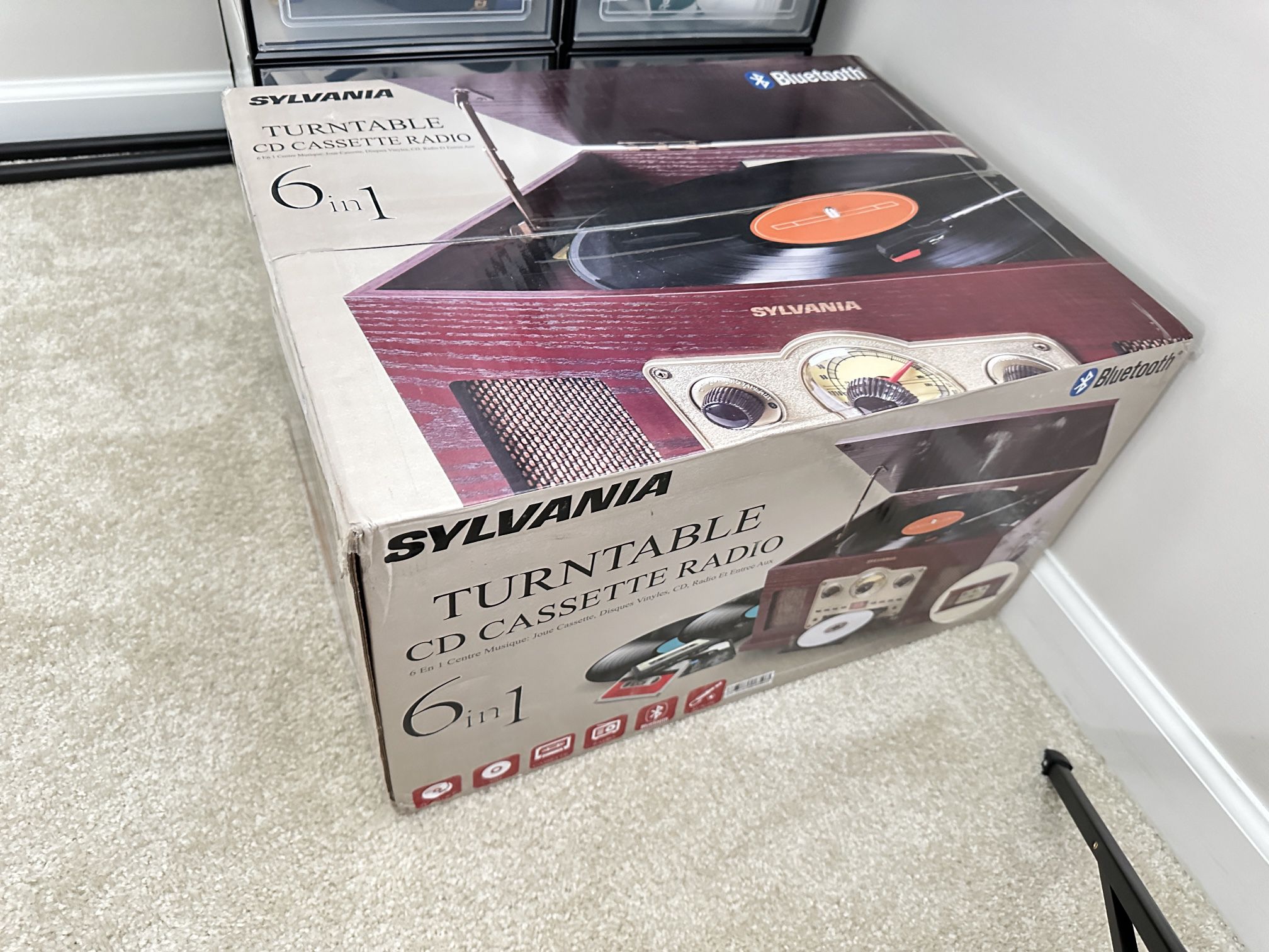 Turntable Record Player 6 In 1