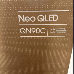 Samsung - 75" Class QN90C Neo QLED 4K UHD Smart Tizen TV