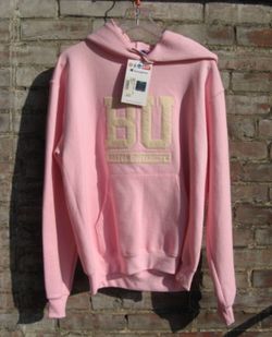 New With Tags Boston University Pink Sweatshirt M /L