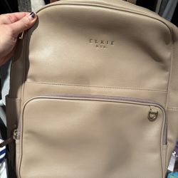 Elkie & Co Aspen Bag In Taupe/cream
