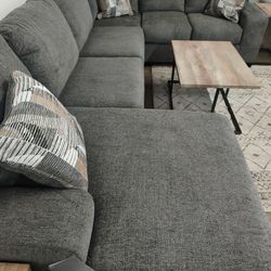 Large Gray Sectional