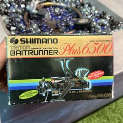 Shimano Triton Baitrunner 6500 Plus 3 Ball Barrings Reel