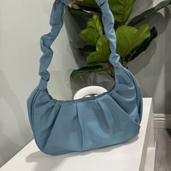 Blue Shoulder Purse 