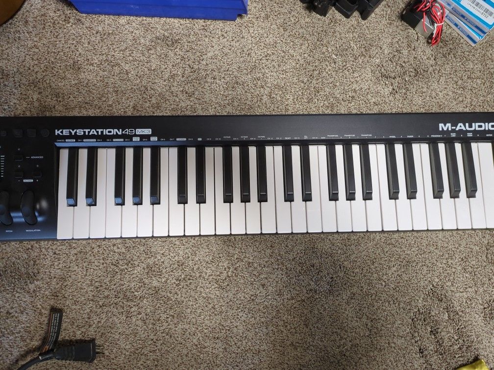 49 Key M Audio Keystation Keyboard