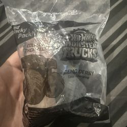 Sonic Wacky Pack Hot Wheels Monster Truck Demo Derby Color Changing New Sealed 