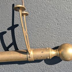 Brass Bar Foot Rest - 6 ft