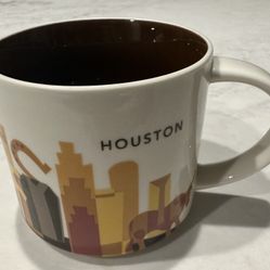 Starbucks Houston You Are Here Collection 2015 Coffee Cup Mug 14 oz. 