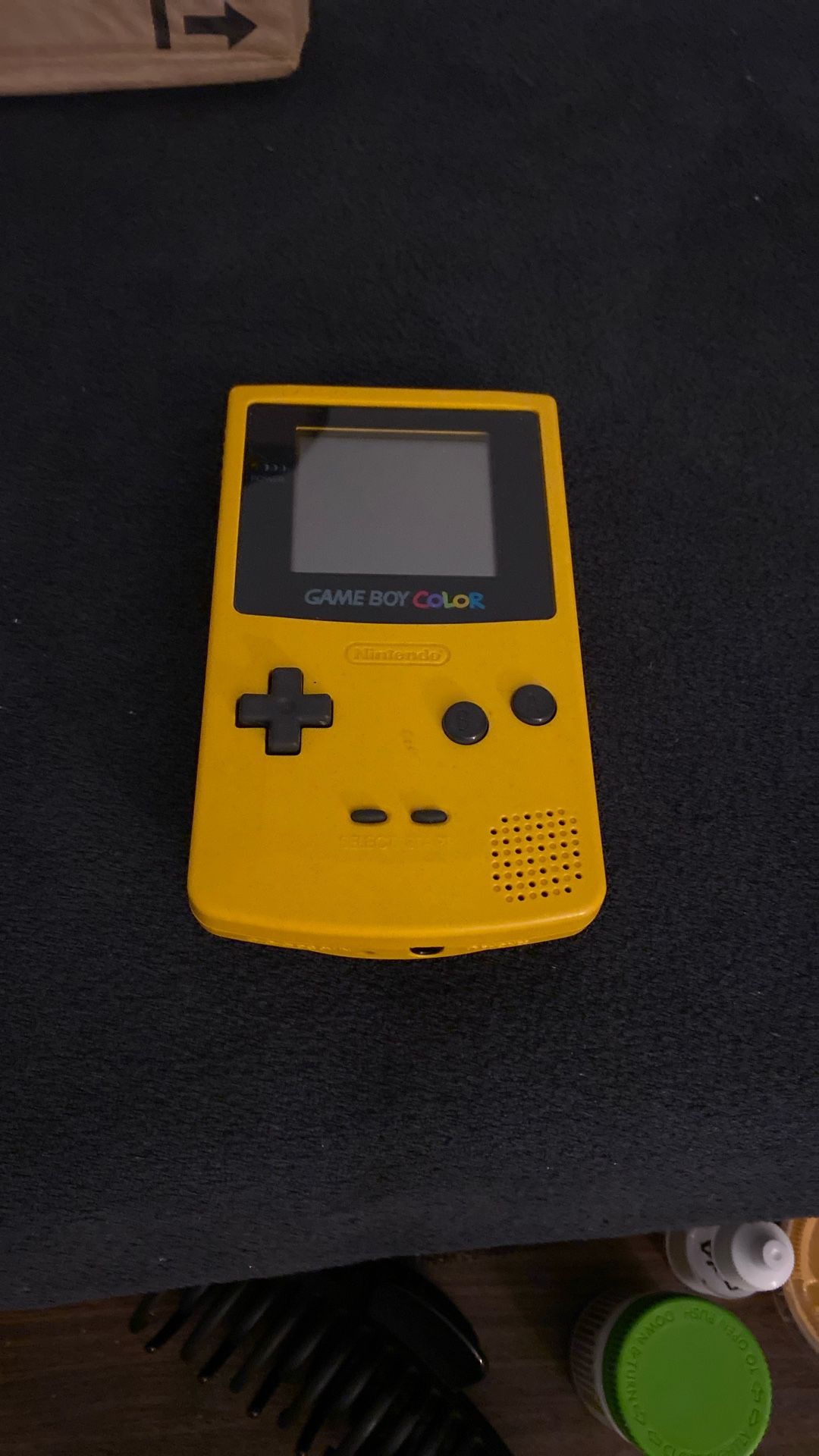 Yellow Gameboy Color