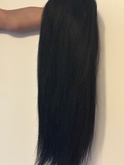 Human hair wig sew in