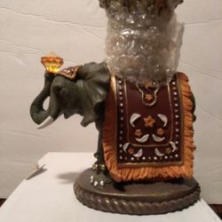 Elephant Statue/ Candle Holder 