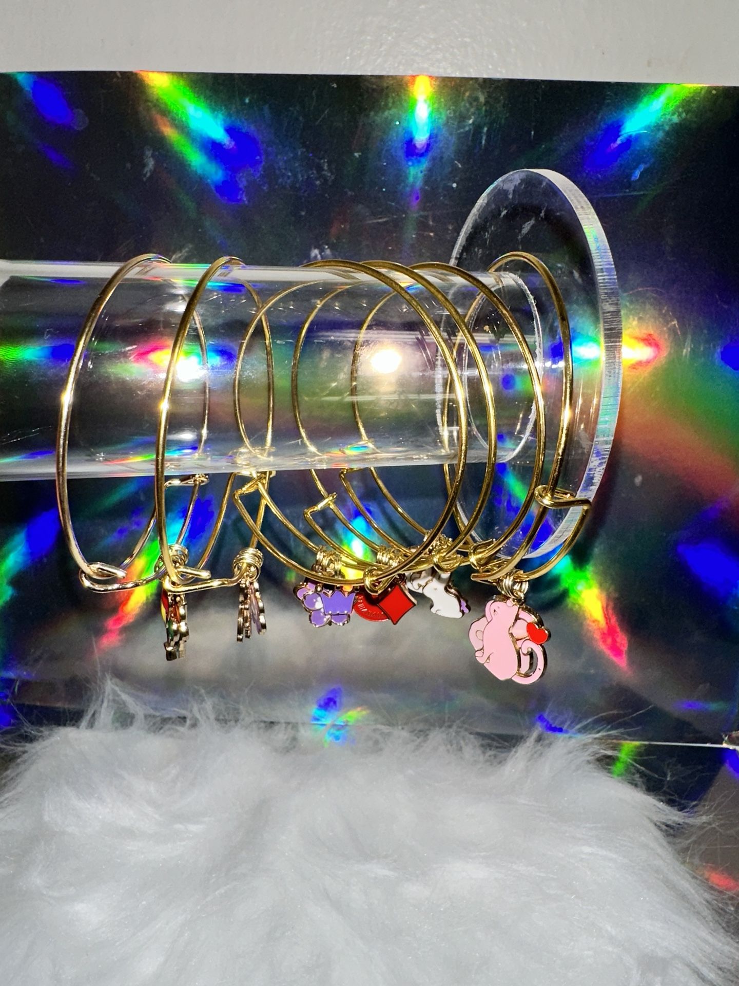 3 Gold Bangle