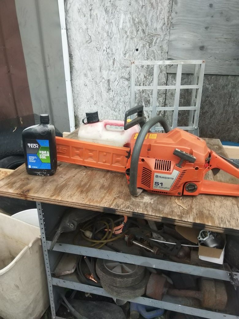 Husqvarna 51 chainsaw