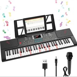 61 key electronic  keyboard 