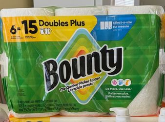 Bounty - 6 = 15 Towels