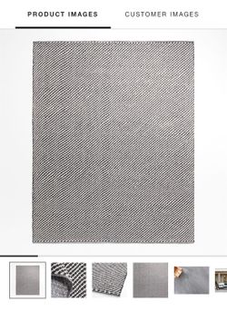 Crate & Barrel Indoor Outdoor Rug 12 x 15