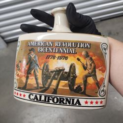 Collector's Porcelain Whiskey Bottle
